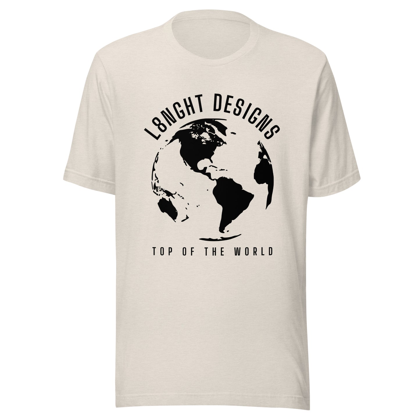 L8NGHT Designs Top of the World Unisex t-shirt