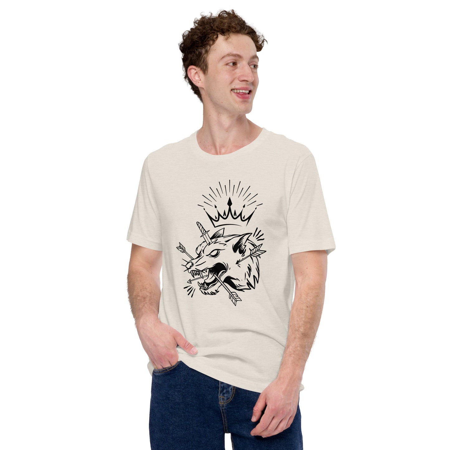 Wolf King - Unisex t-shirt
