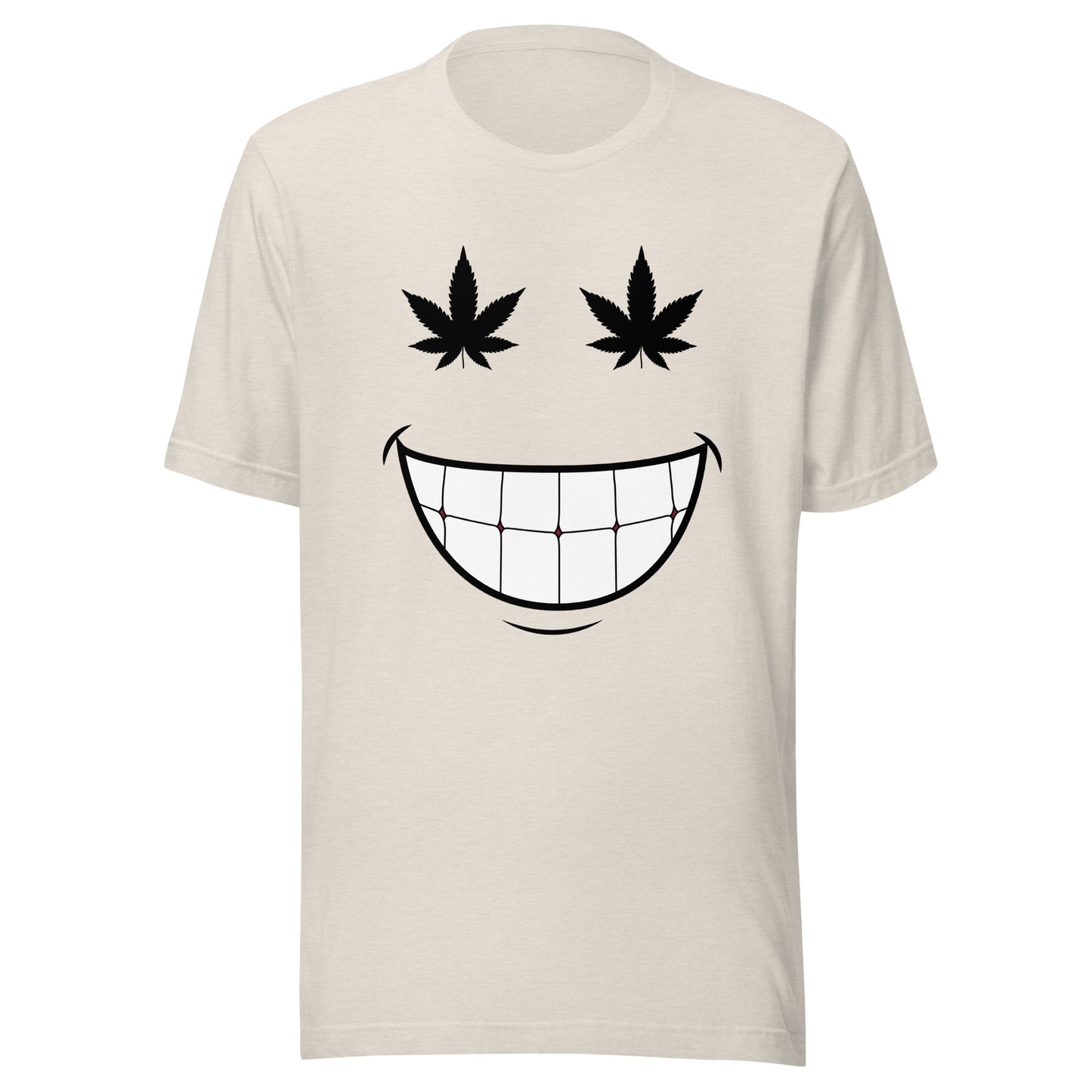 Cannabis Weed Smiley Face Unisex t-shirt