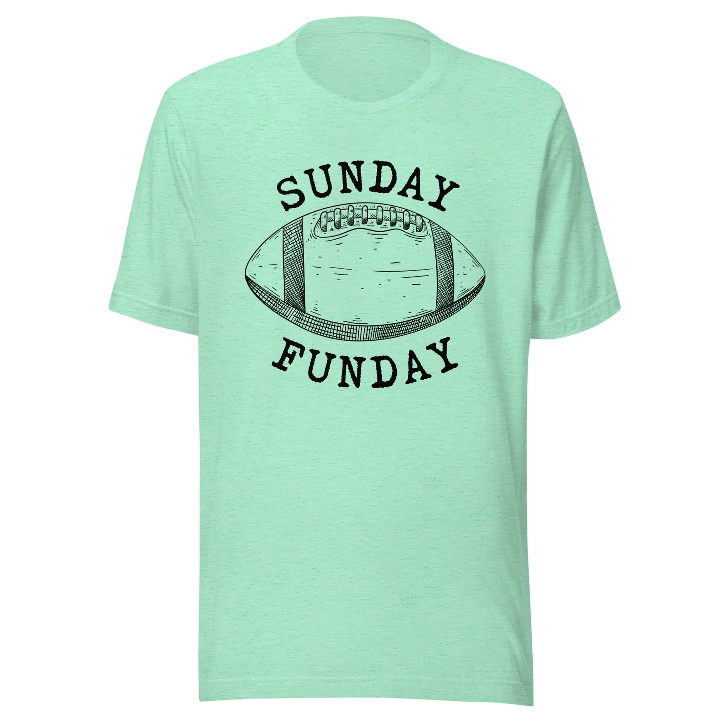 Sunday Funday football Unisex t-shirt