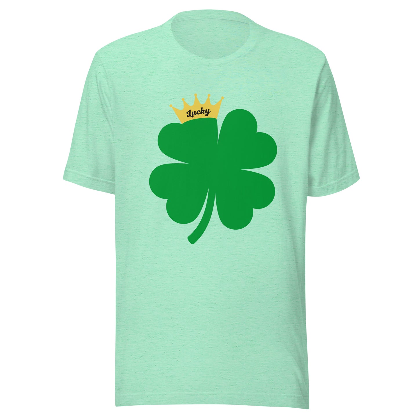 Lucky Crown Clover Unisex t-shirt