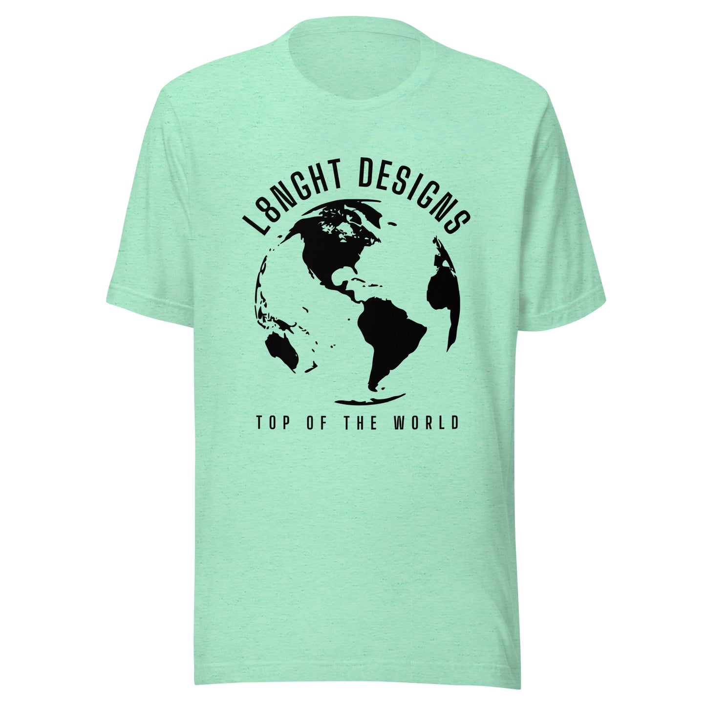 L8NGHT Designs Top of the World Unisex t-shirt