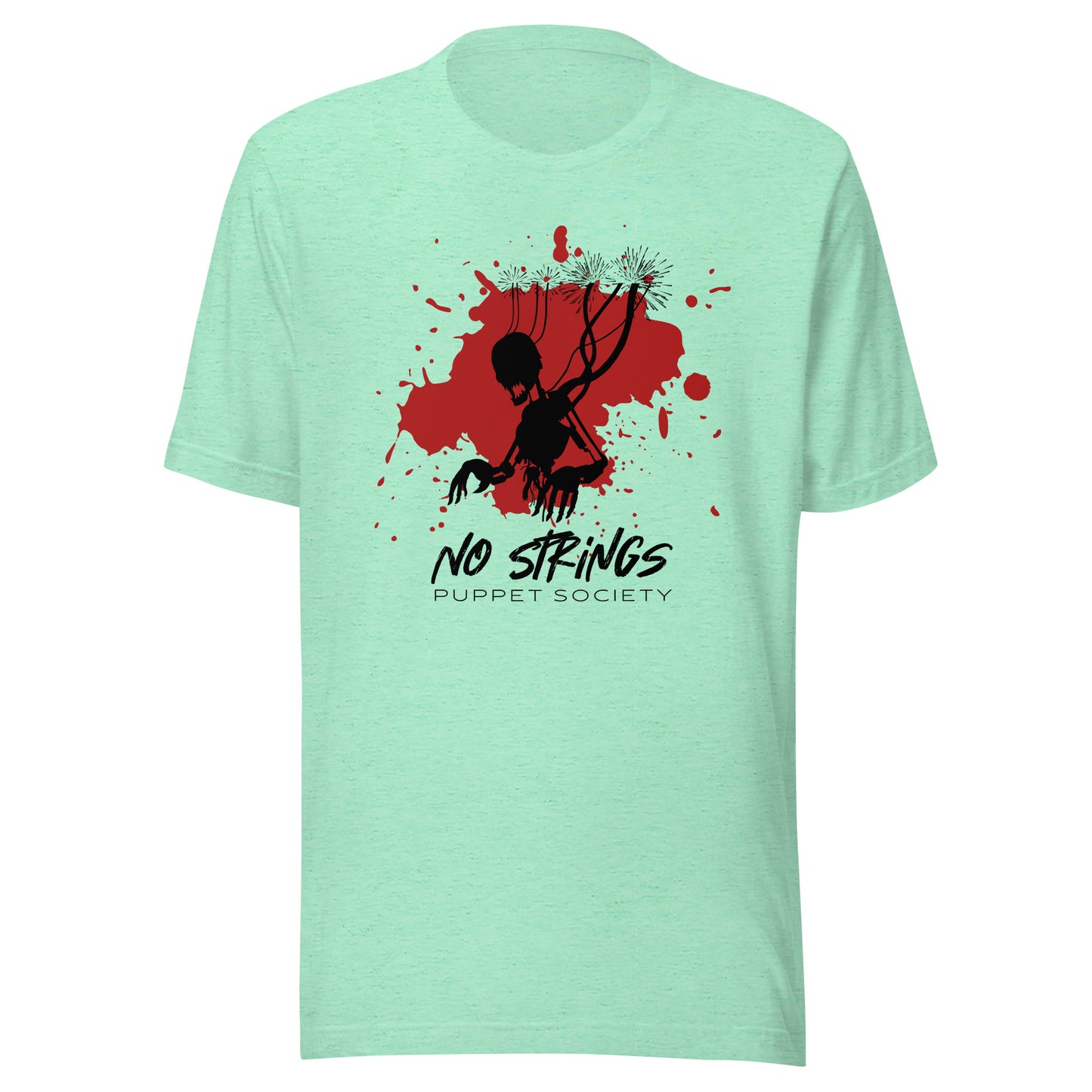 NO STRINGS - Puppet Society Unisex t-shirt