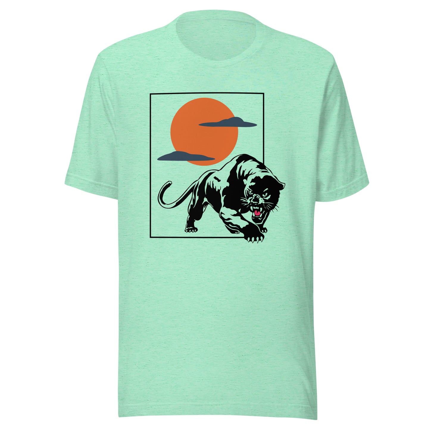 Traditional Panther sunset Unisex t-shirt