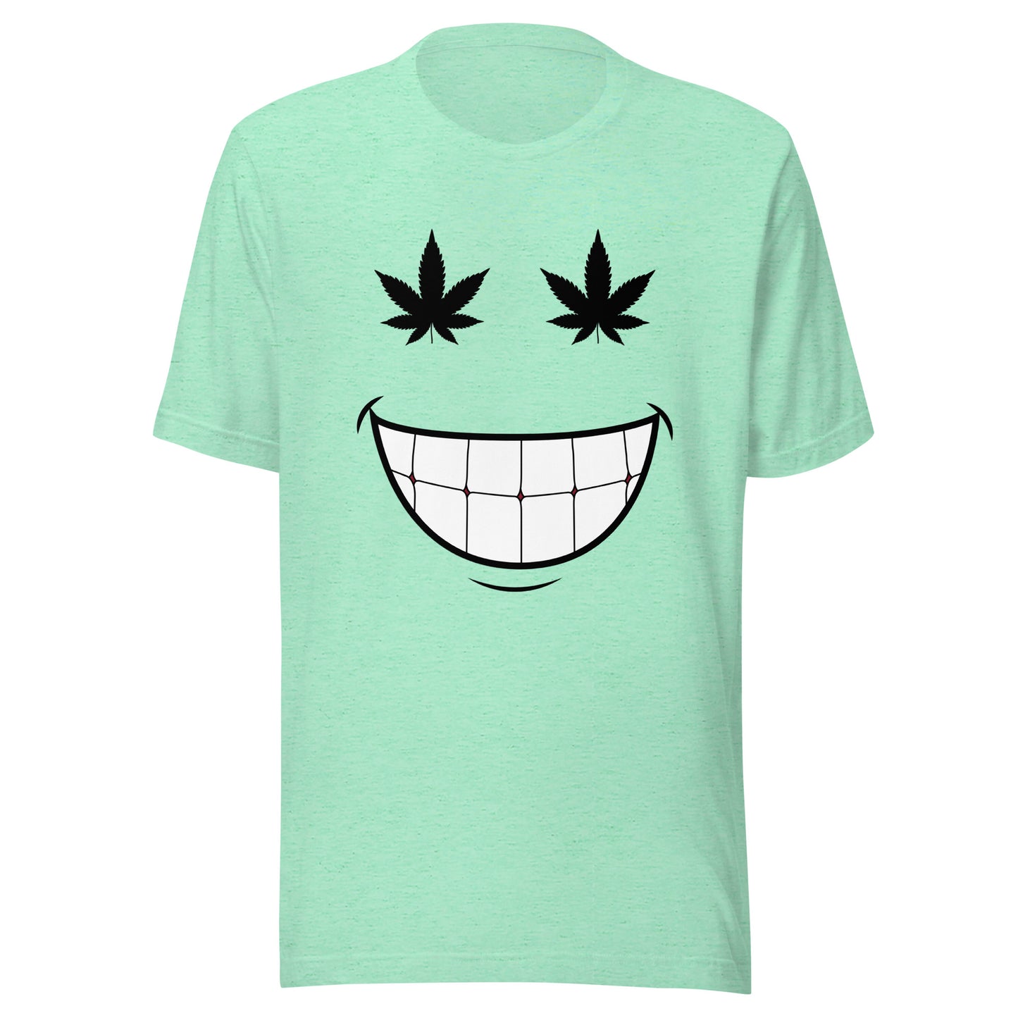 Cannabis Weed Smiley Face Unisex t-shirt