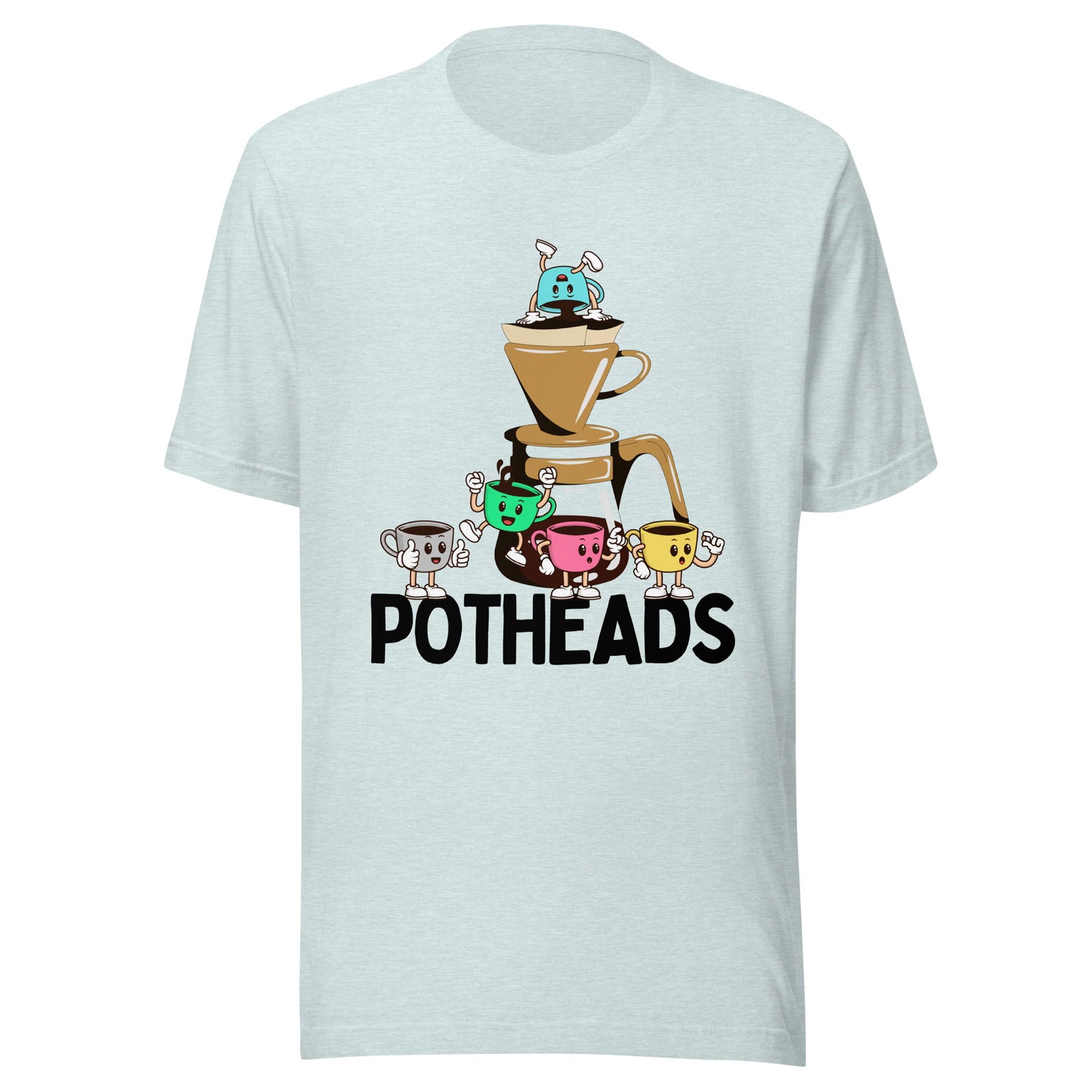 Coffee POTHEADS Unisex t-shirt