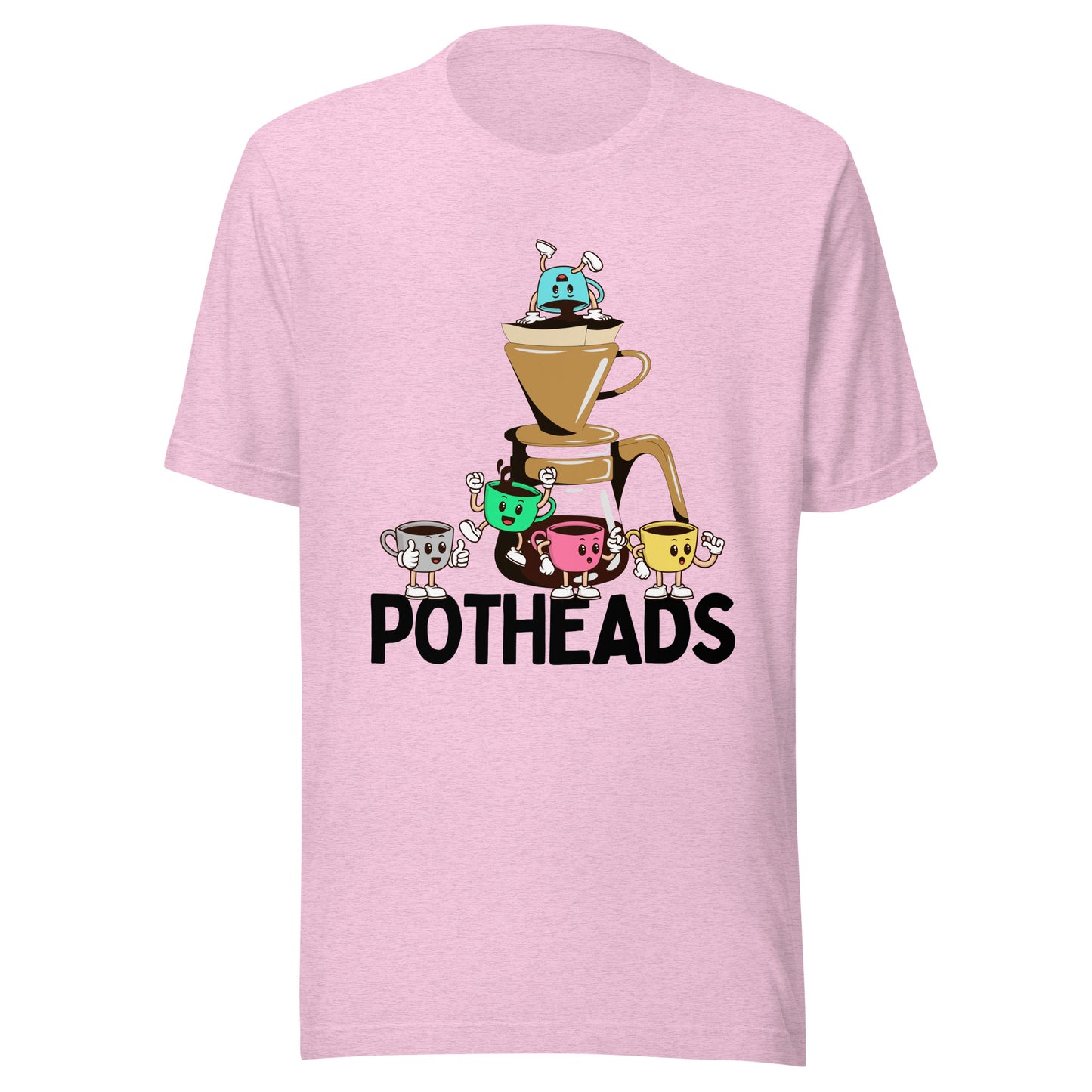 Coffee POTHEADS Unisex t-shirt