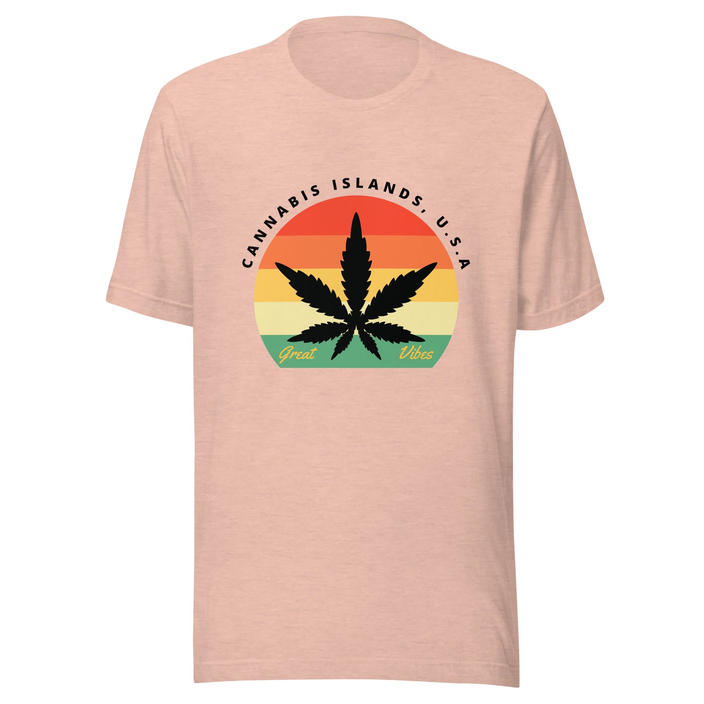Cannabis Islands 420 Weed Unisex t-shirt