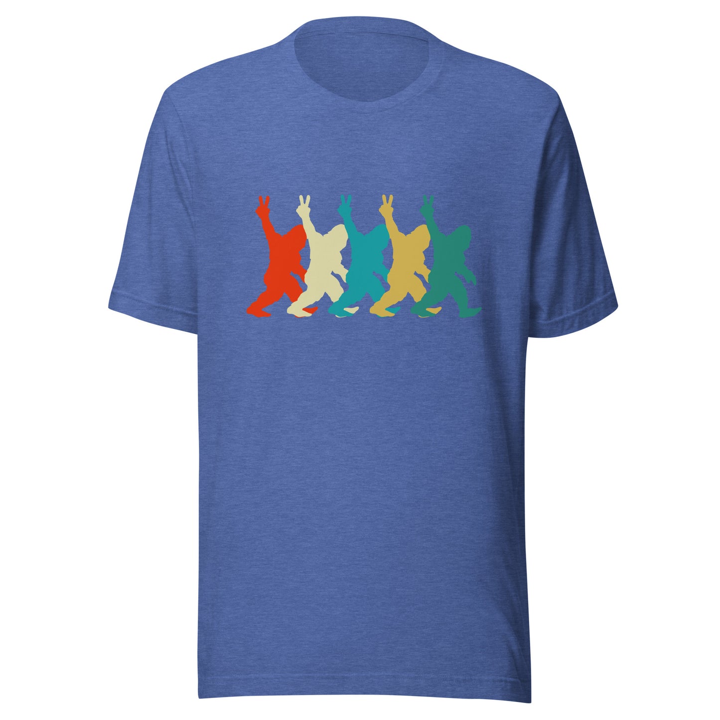 Retro Bigfoot DEUCES Unisex t-shirt
