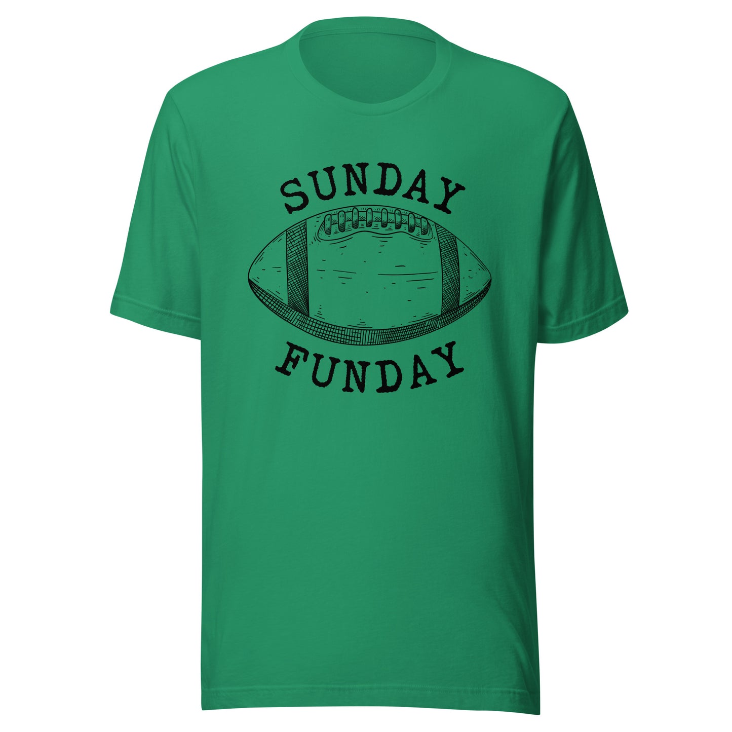 Sunday Funday football Unisex t-shirt