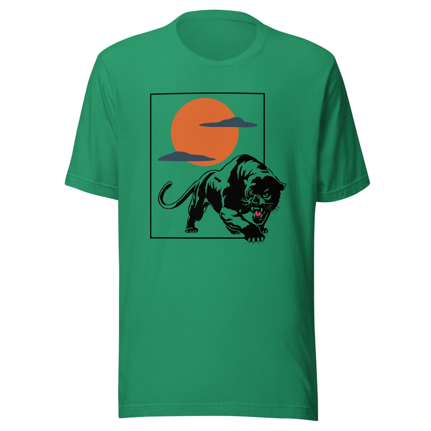 Traditional Panther sunset Unisex t-shirt