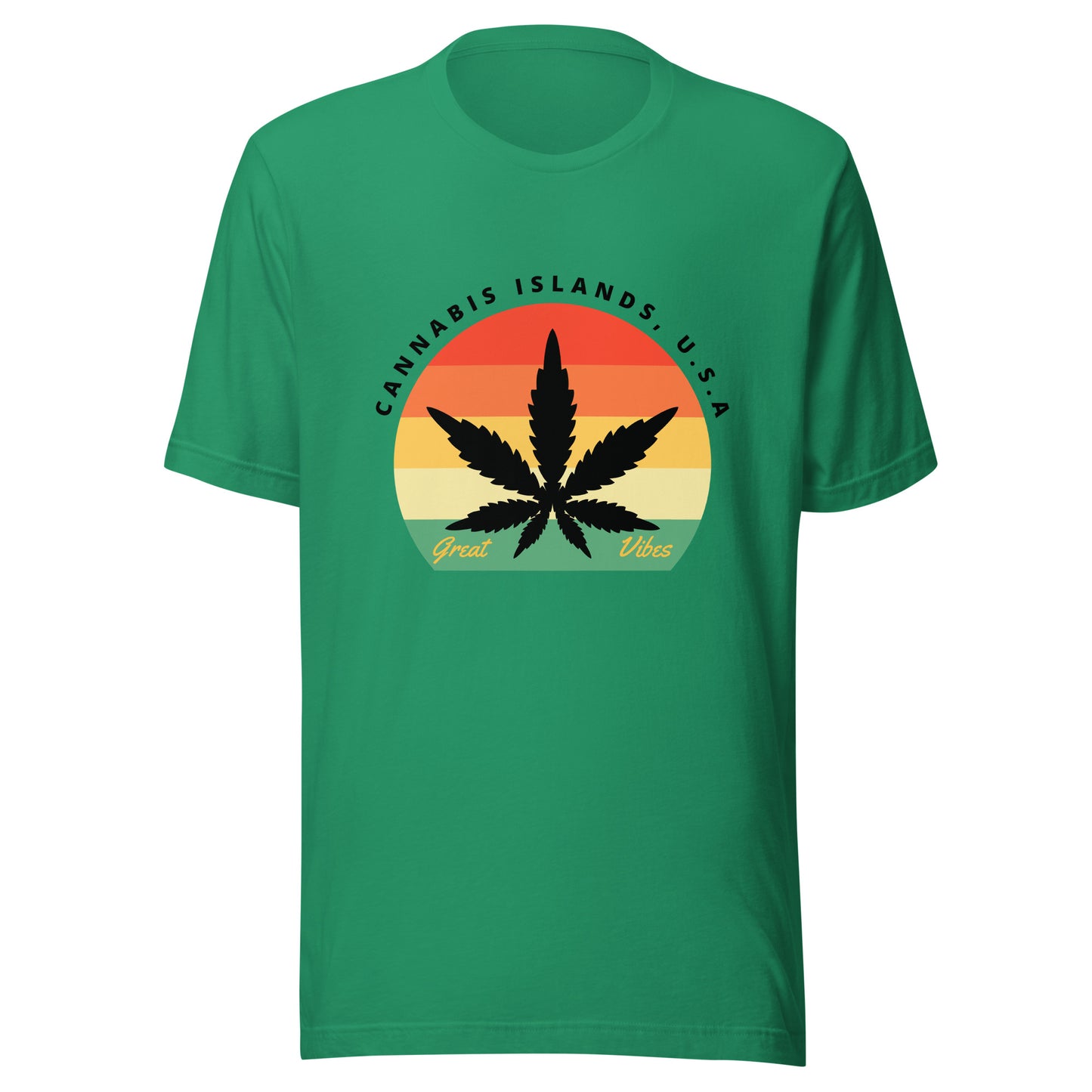 Cannabis Islands 420 Weed Unisex t-shirt