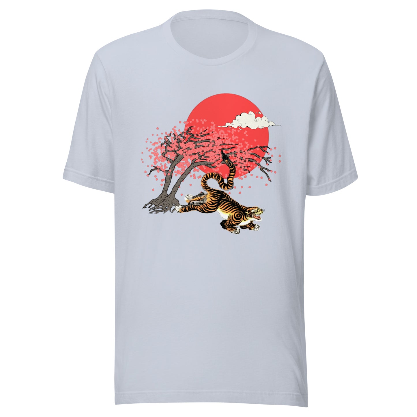 Cherry Blossom Tiger Unisex t-shirt