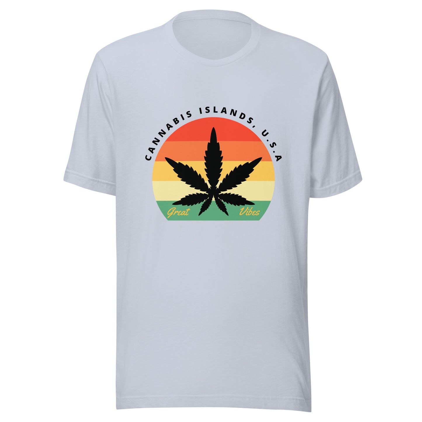 Cannabis Islands 420 Weed Unisex t-shirt