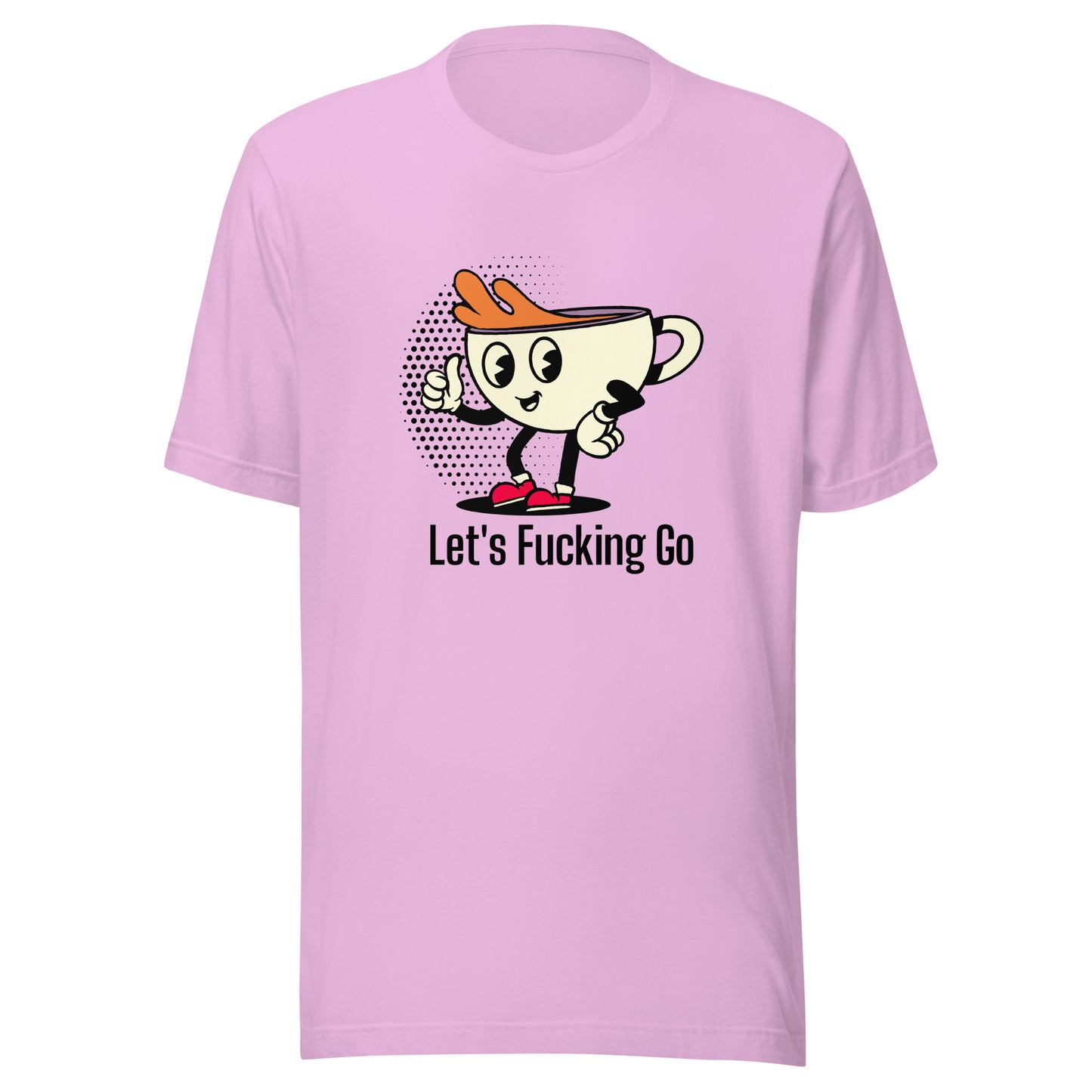 L-F-G let's fucking go coffee lover Unisex t-shirt