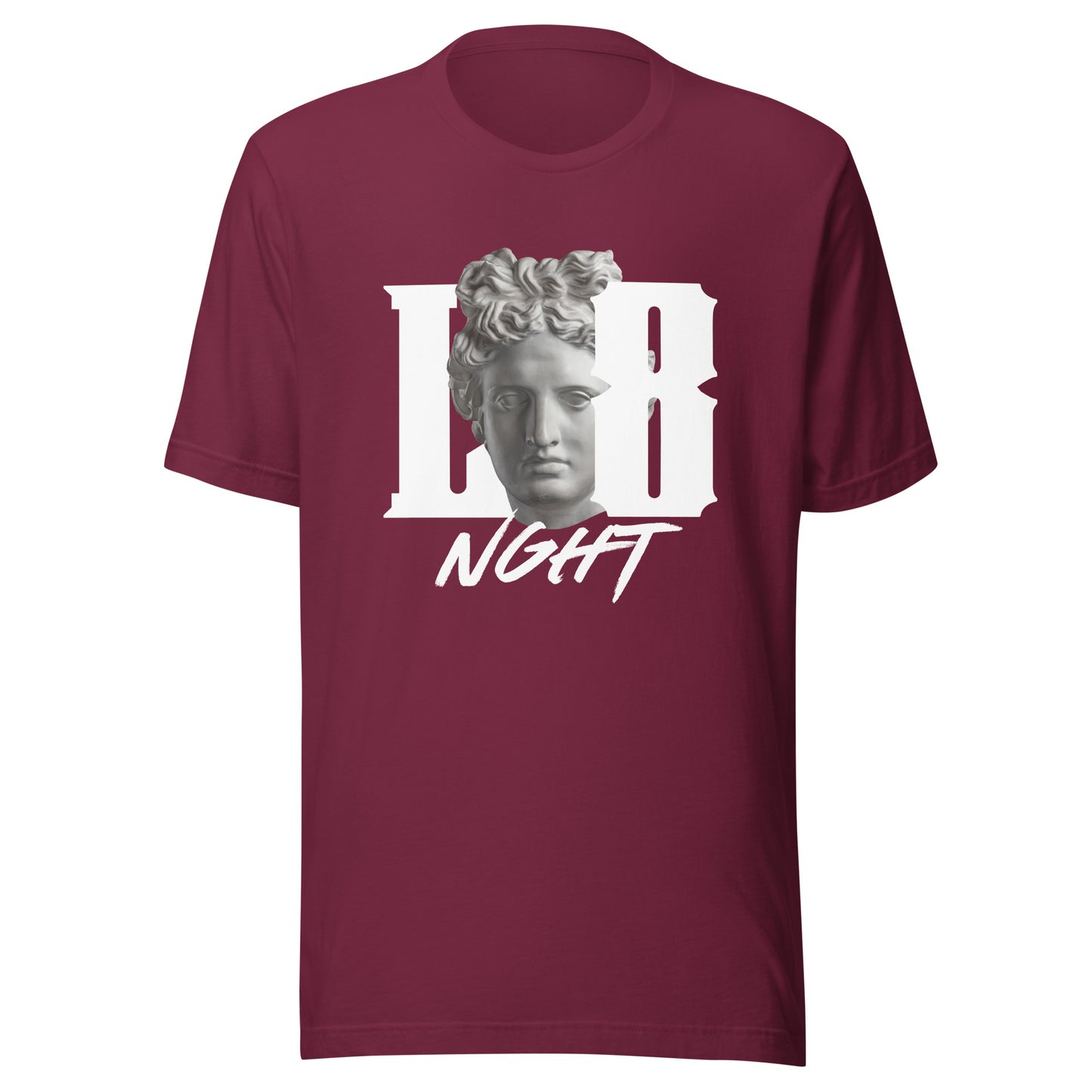 L8NGHT large renaissance logo Unisex t-shirt