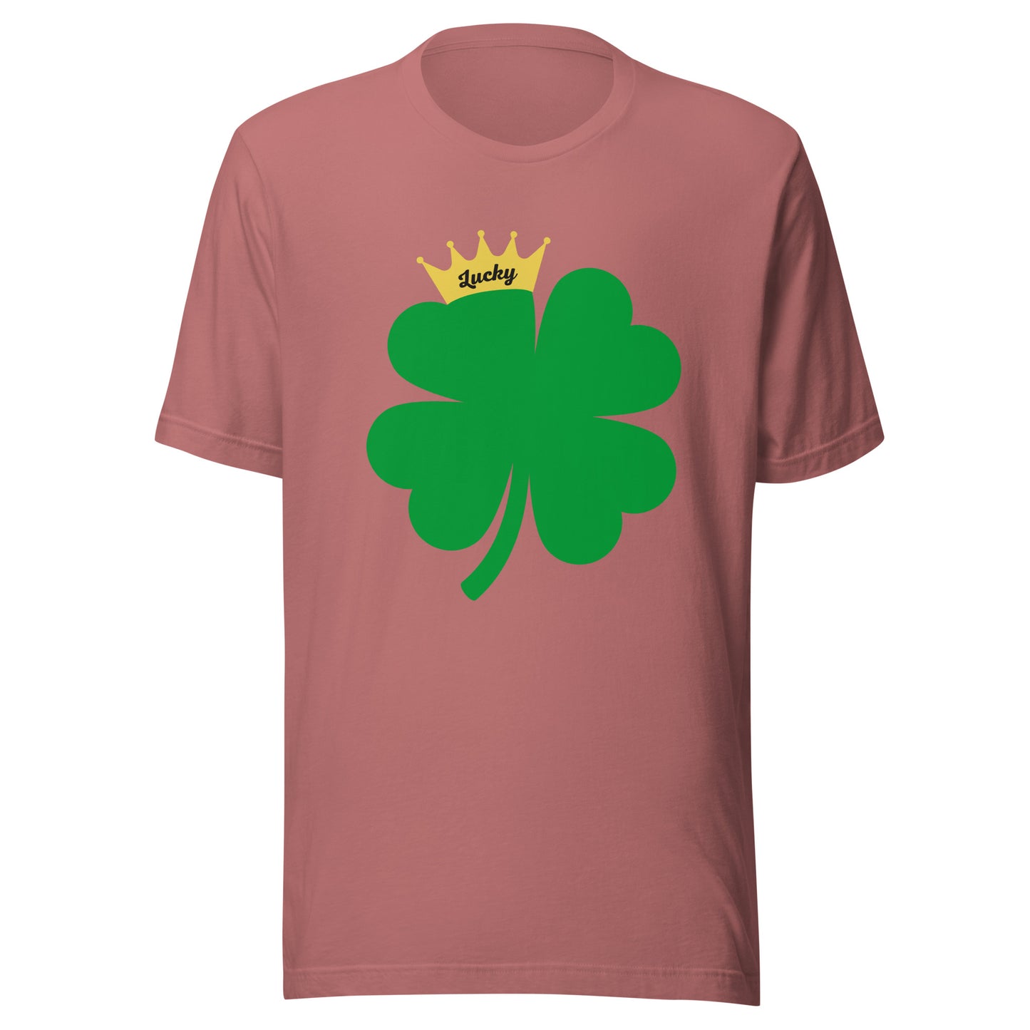 Lucky Crown Clover Unisex t-shirt