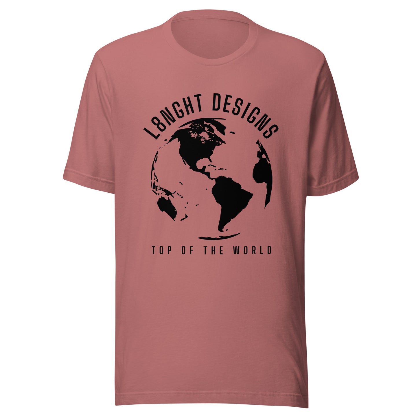 L8NGHT Designs Top of the World Unisex t-shirt