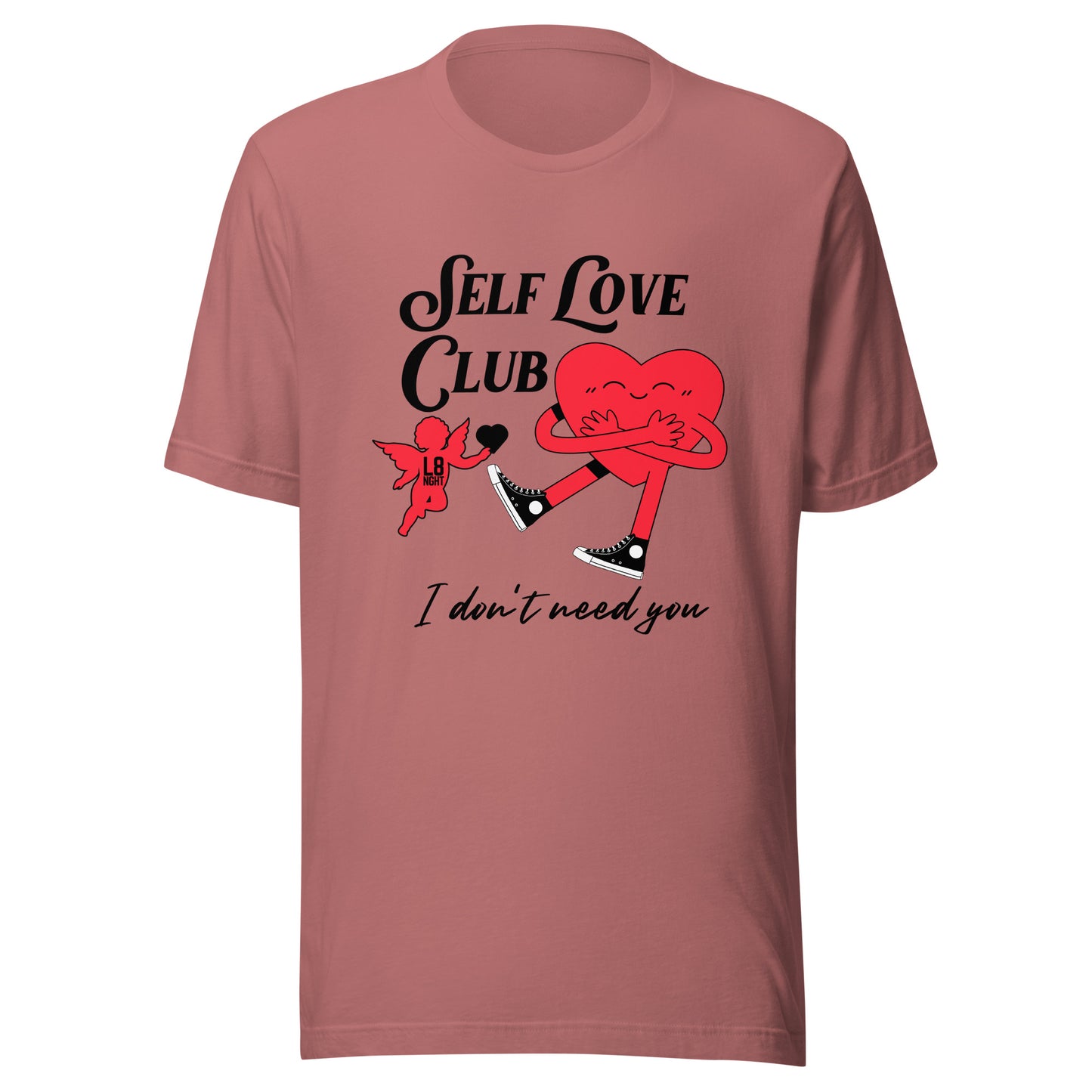 Cupid's Self Love Club Unisex t-shirt