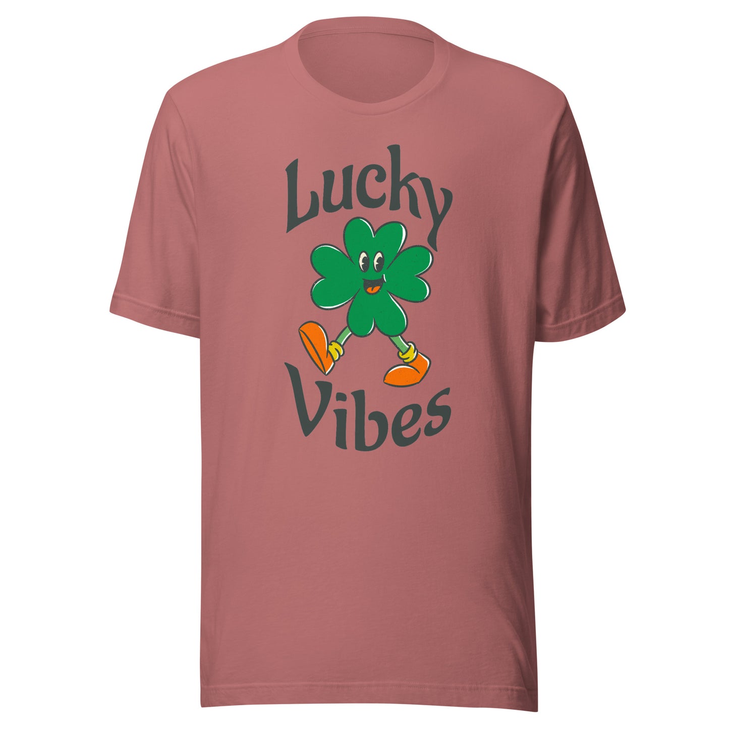 Lucky Vibes Clover Unisex t-shirt