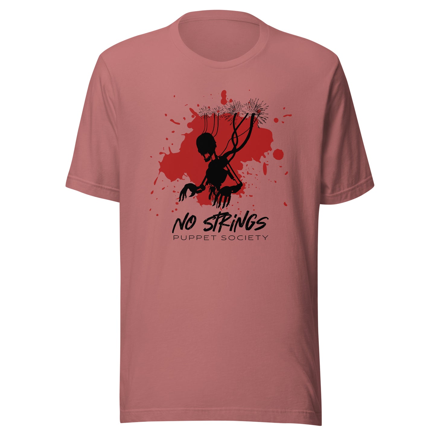 NO STRINGS - Puppet Society Unisex t-shirt