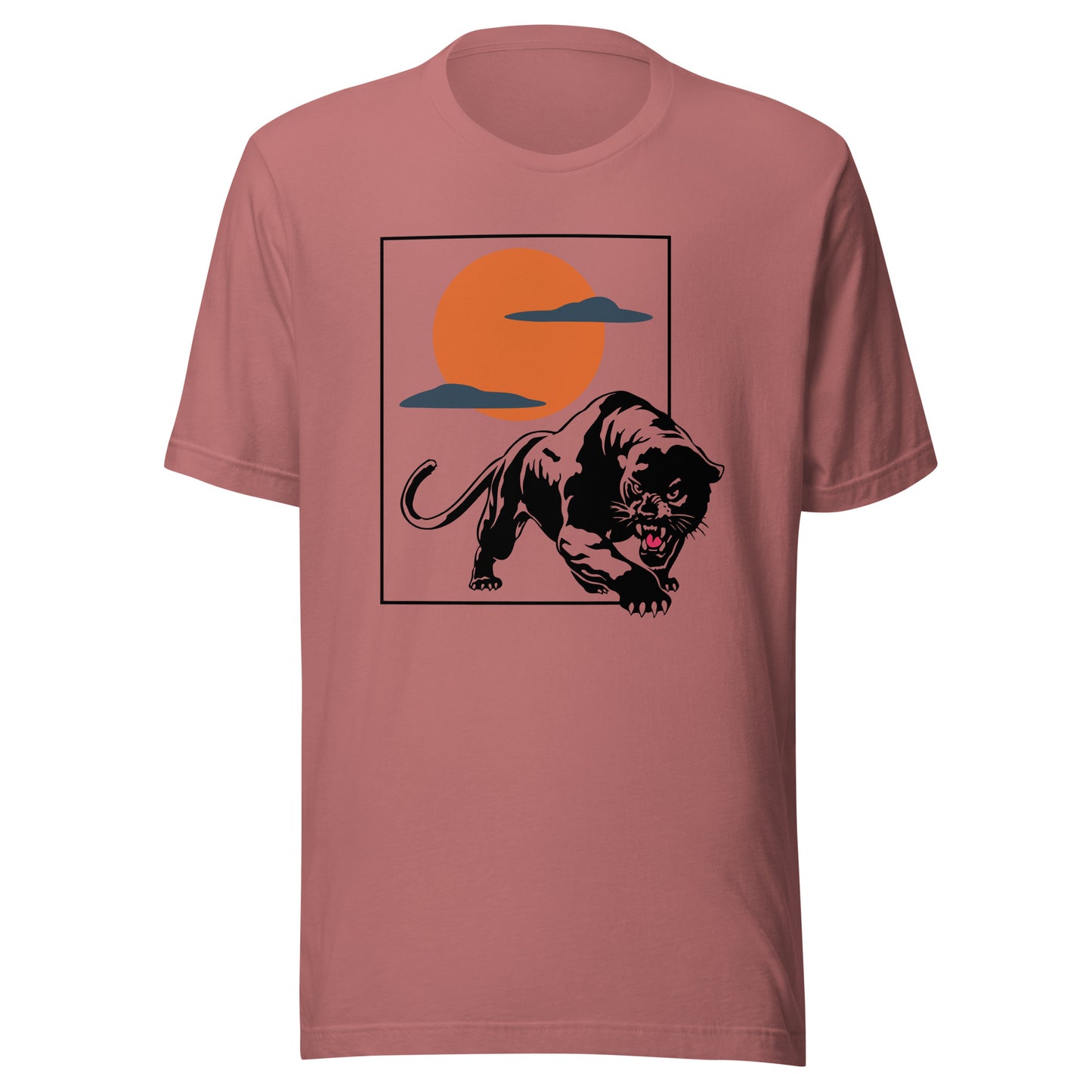 Traditional Panther sunset Unisex t-shirt