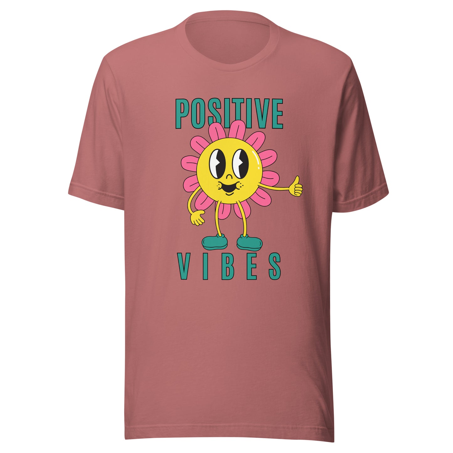 Positive Vibes Sunflower Unisex t-shirt