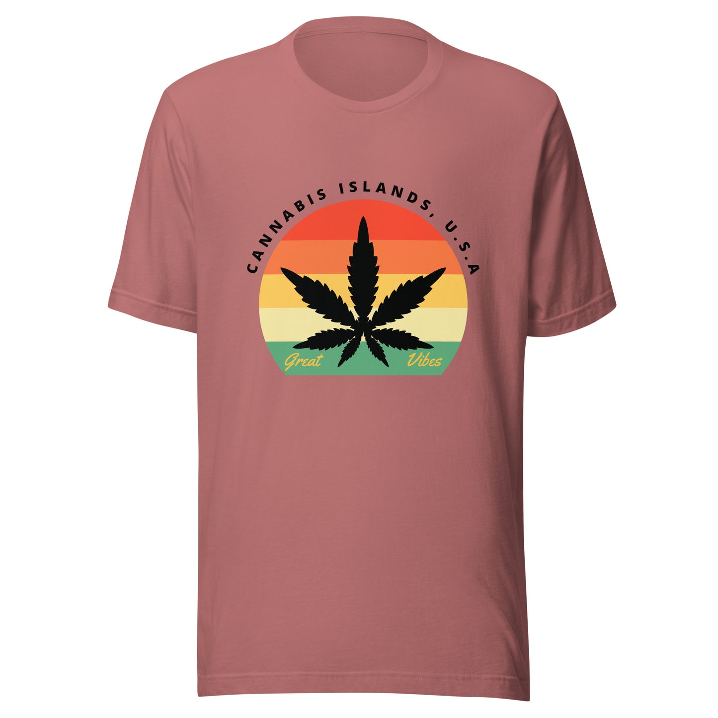 Cannabis Islands 420 Weed Unisex t-shirt