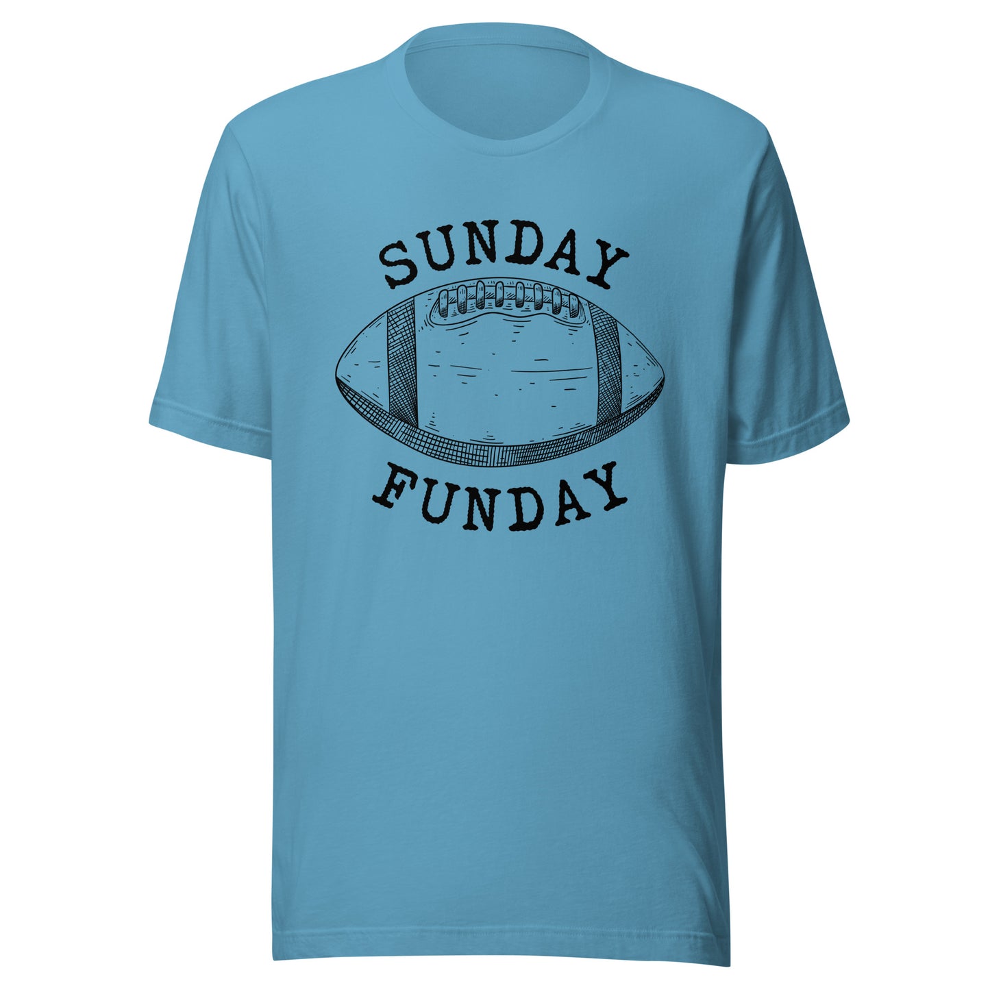 Sunday Funday football Unisex t-shirt