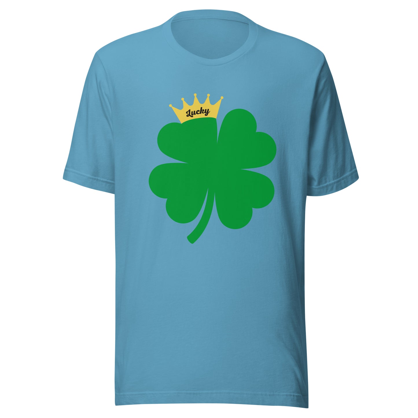 Lucky Crown Clover Unisex t-shirt