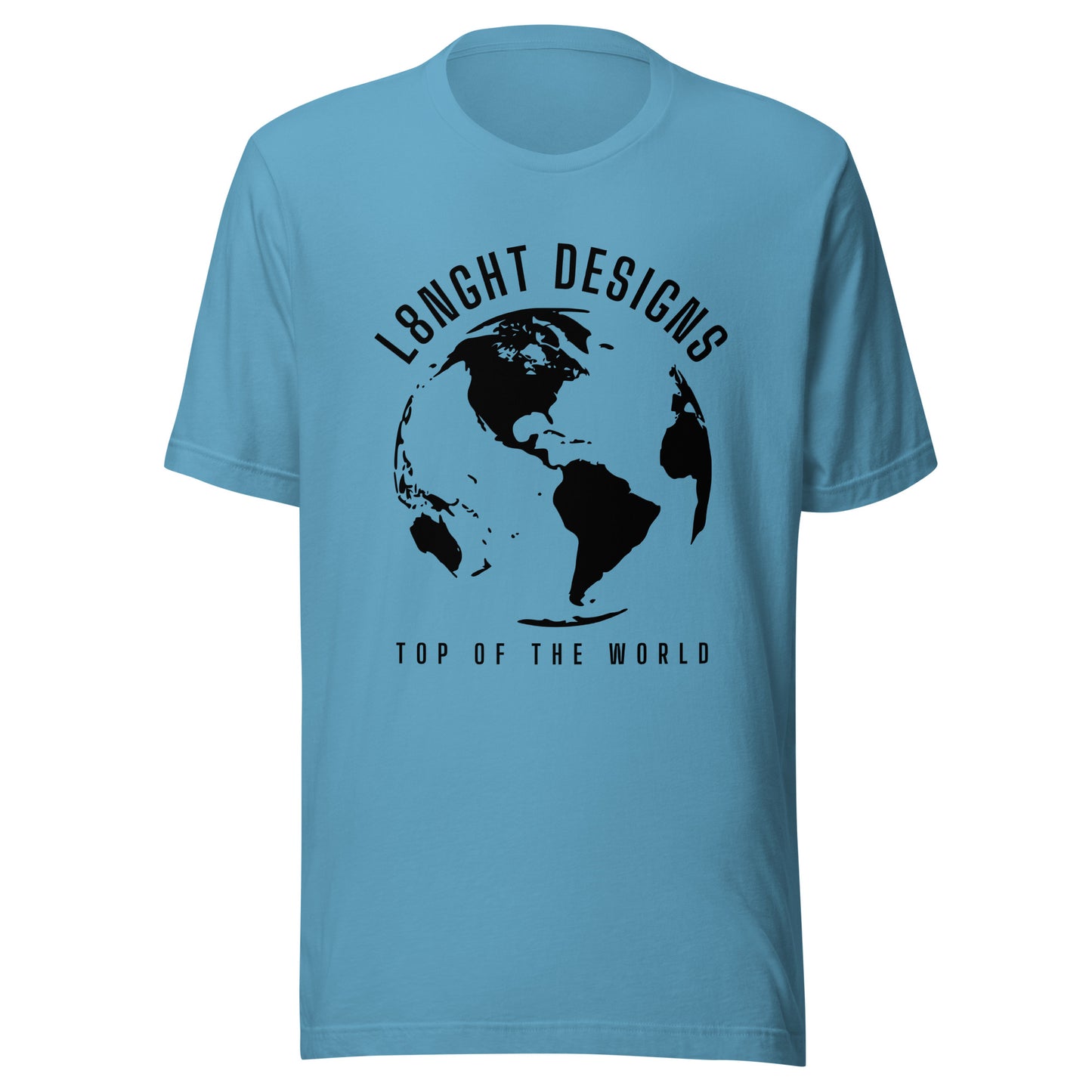 L8NGHT Designs Top of the World Unisex t-shirt