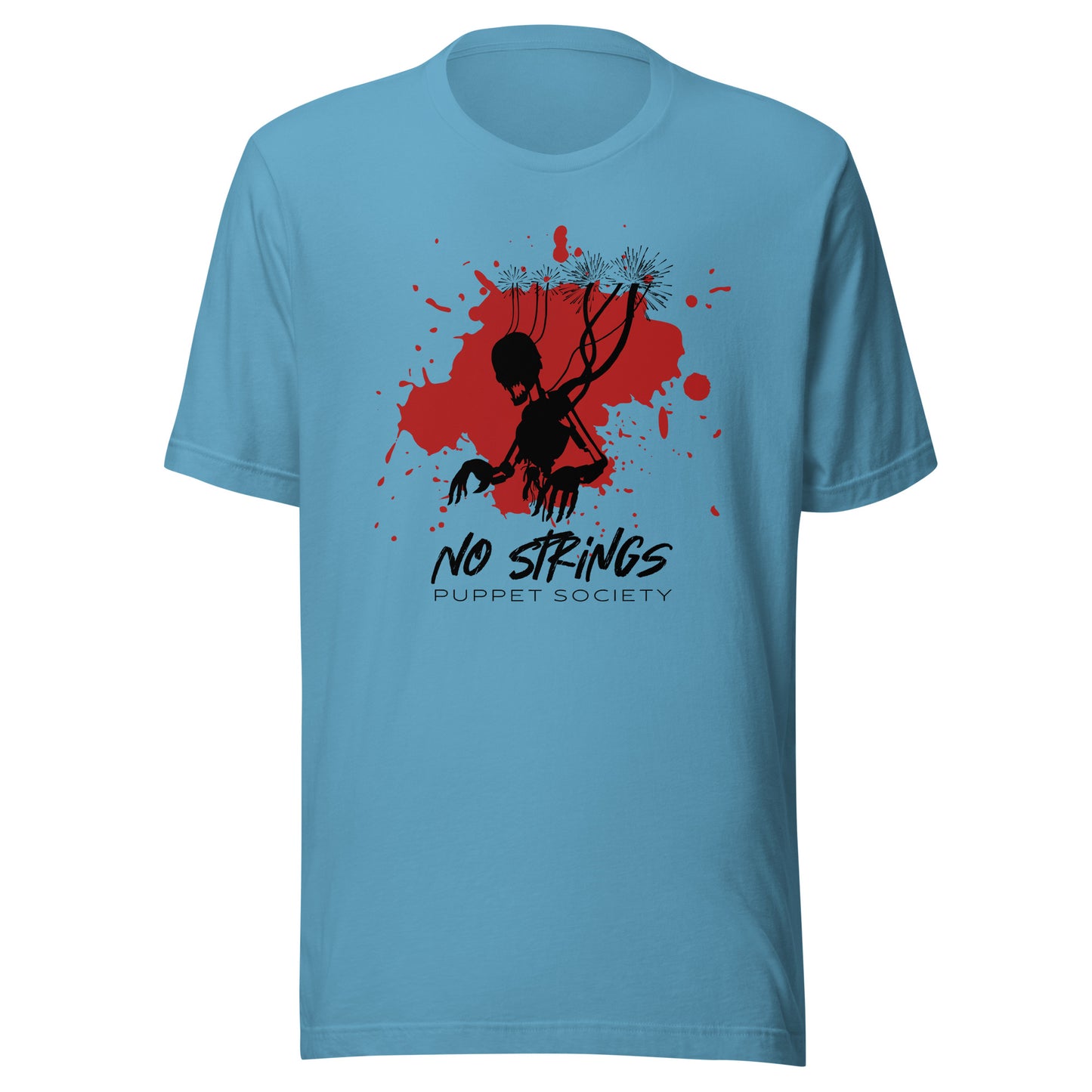 NO STRINGS - Puppet Society Unisex t-shirt