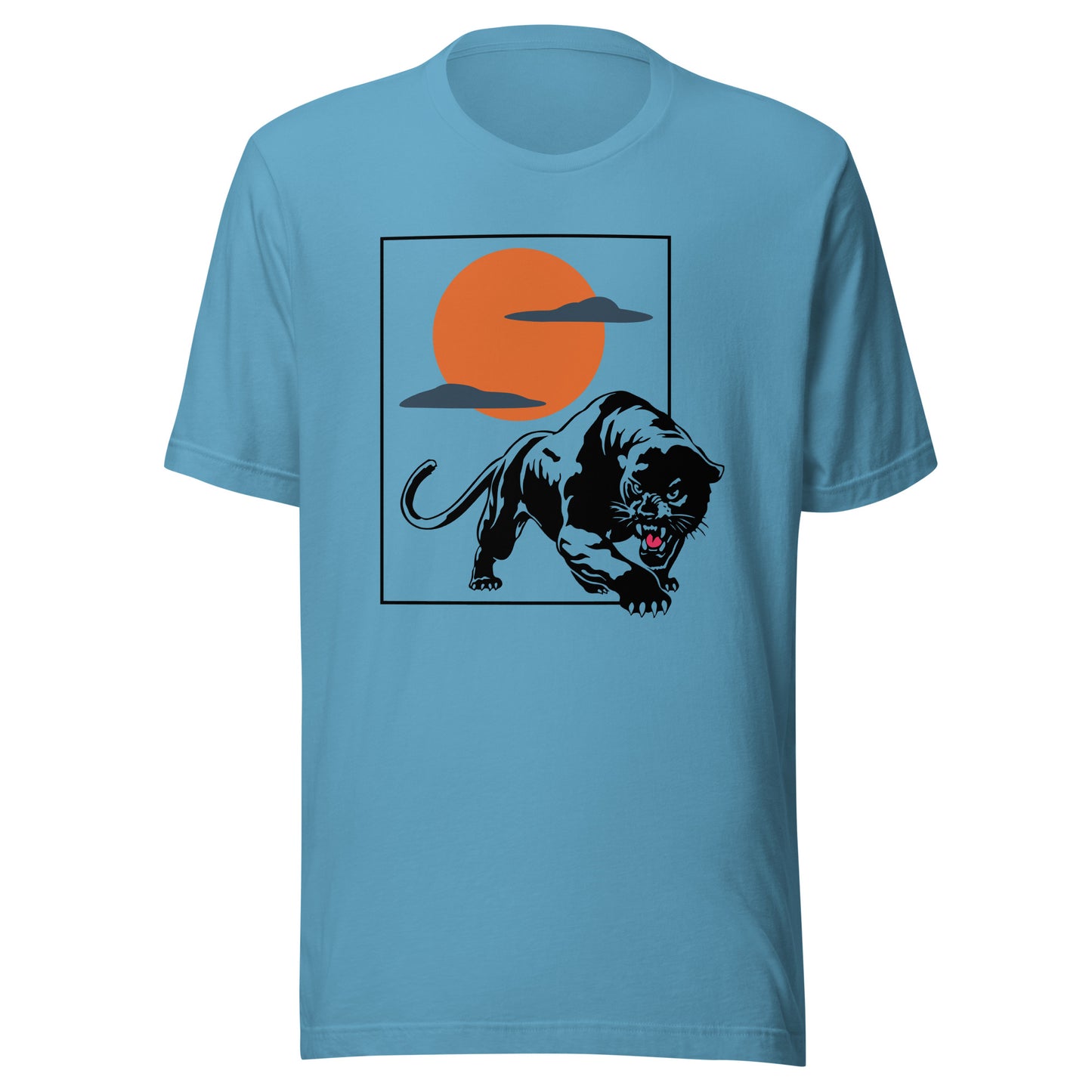 Traditional Panther sunset Unisex t-shirt