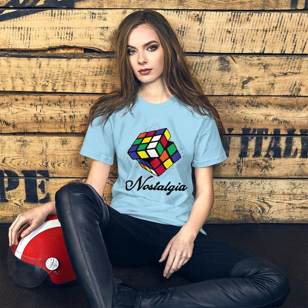 Nostalgia Rubik's Cube Unisex t-shirt