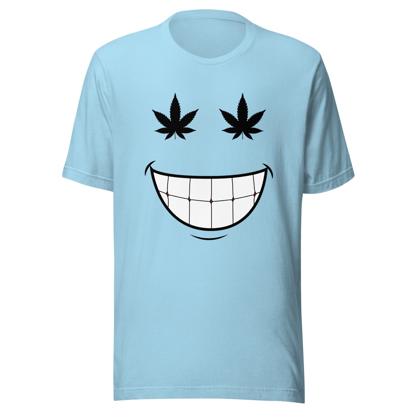 Cannabis Weed Smiley Face Unisex t-shirt