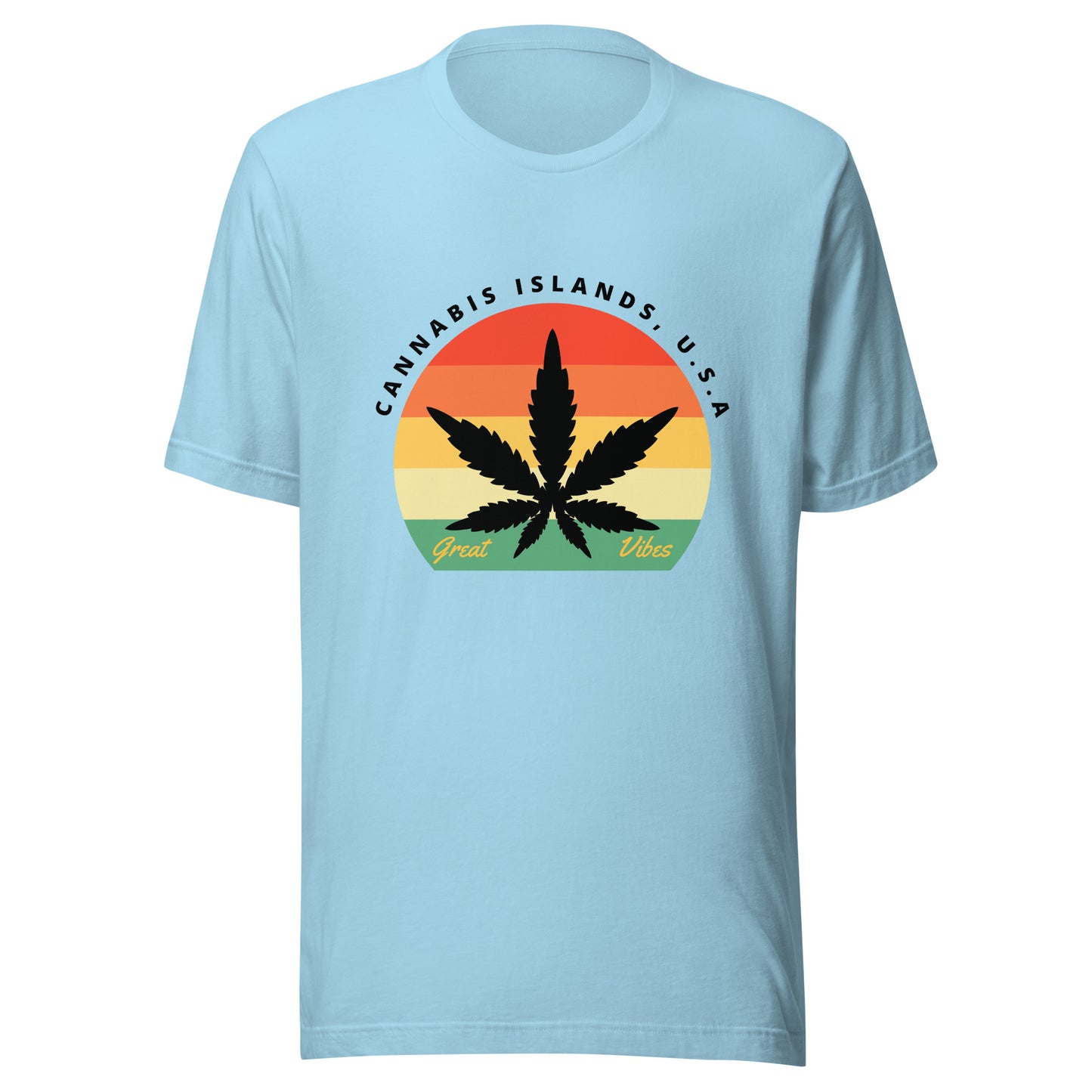 Cannabis Islands 420 Weed Unisex t-shirt