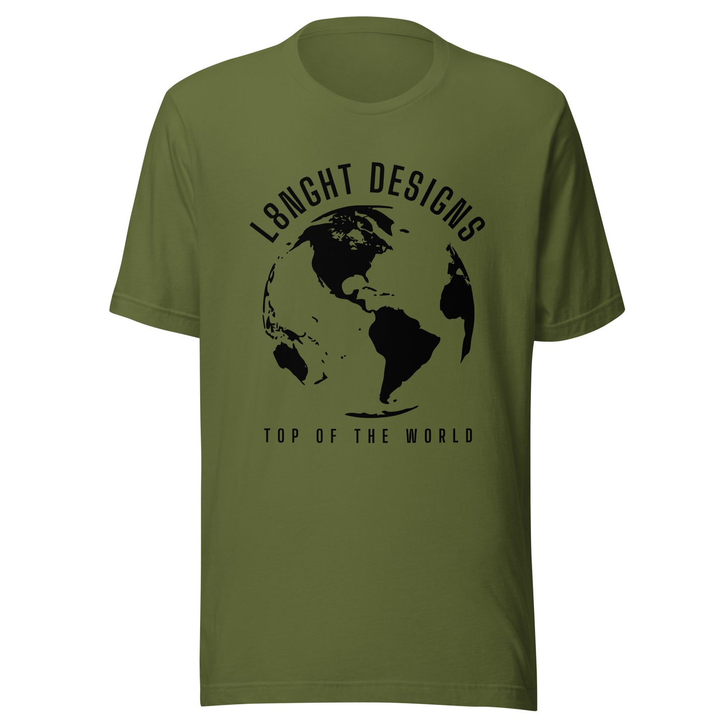 L8NGHT Designs Top of the World Unisex t-shirt