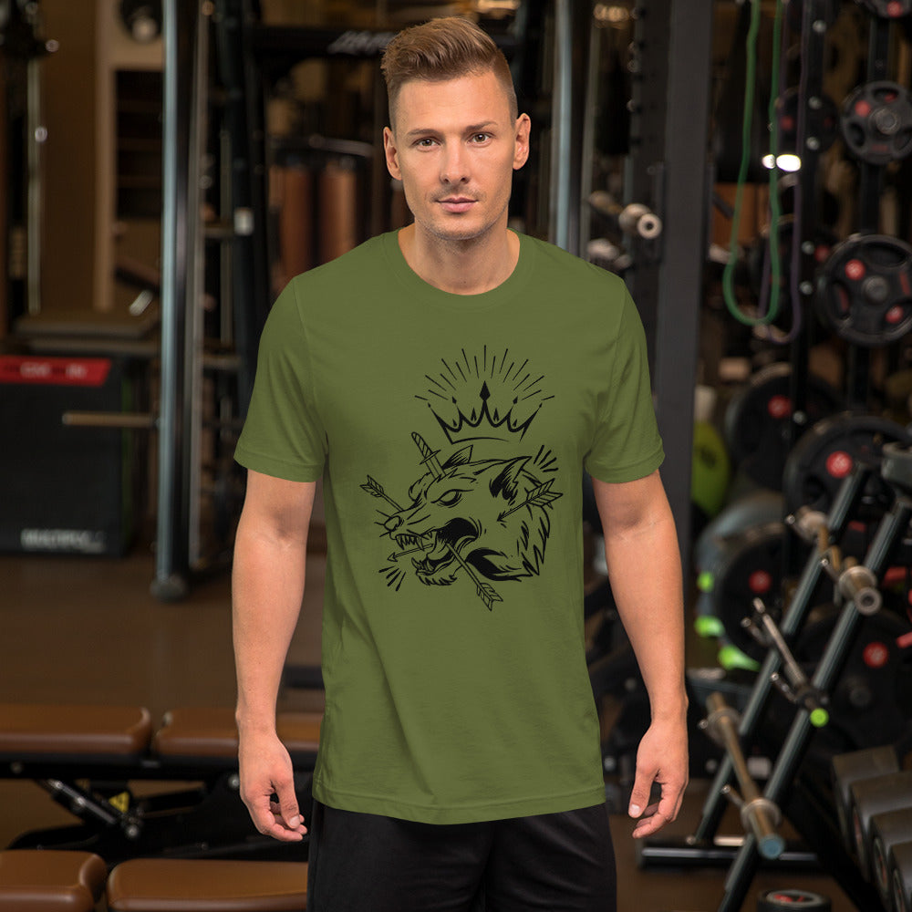 Wolf King - Unisex t-shirt