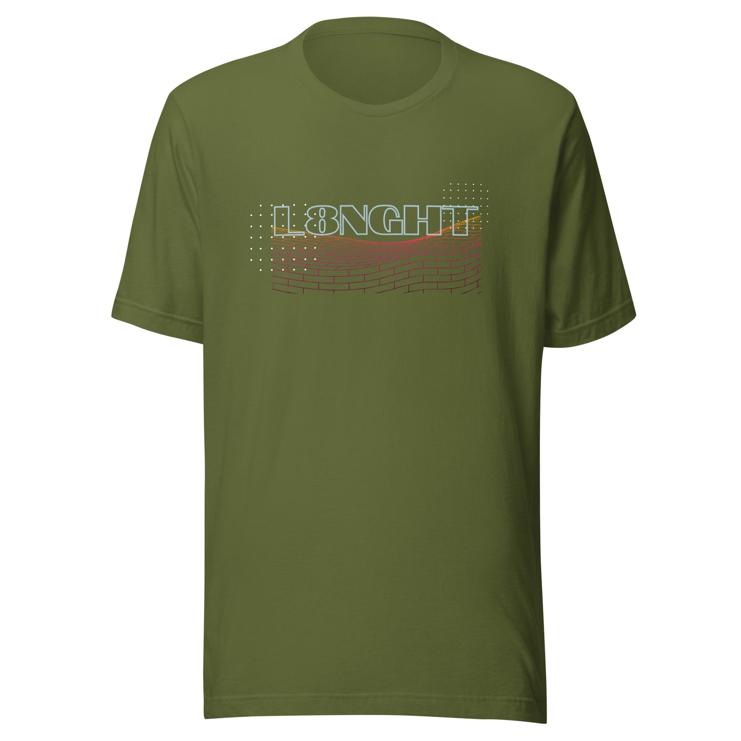 L8NGHT retro logo Unisex t-shirt