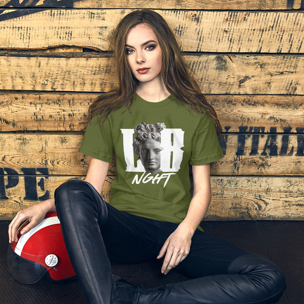 L8NGHT large renaissance logo Unisex t-shirt