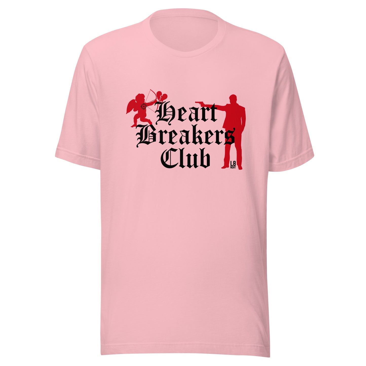Cupid's Heart Breakers Club Unisex t-shirt