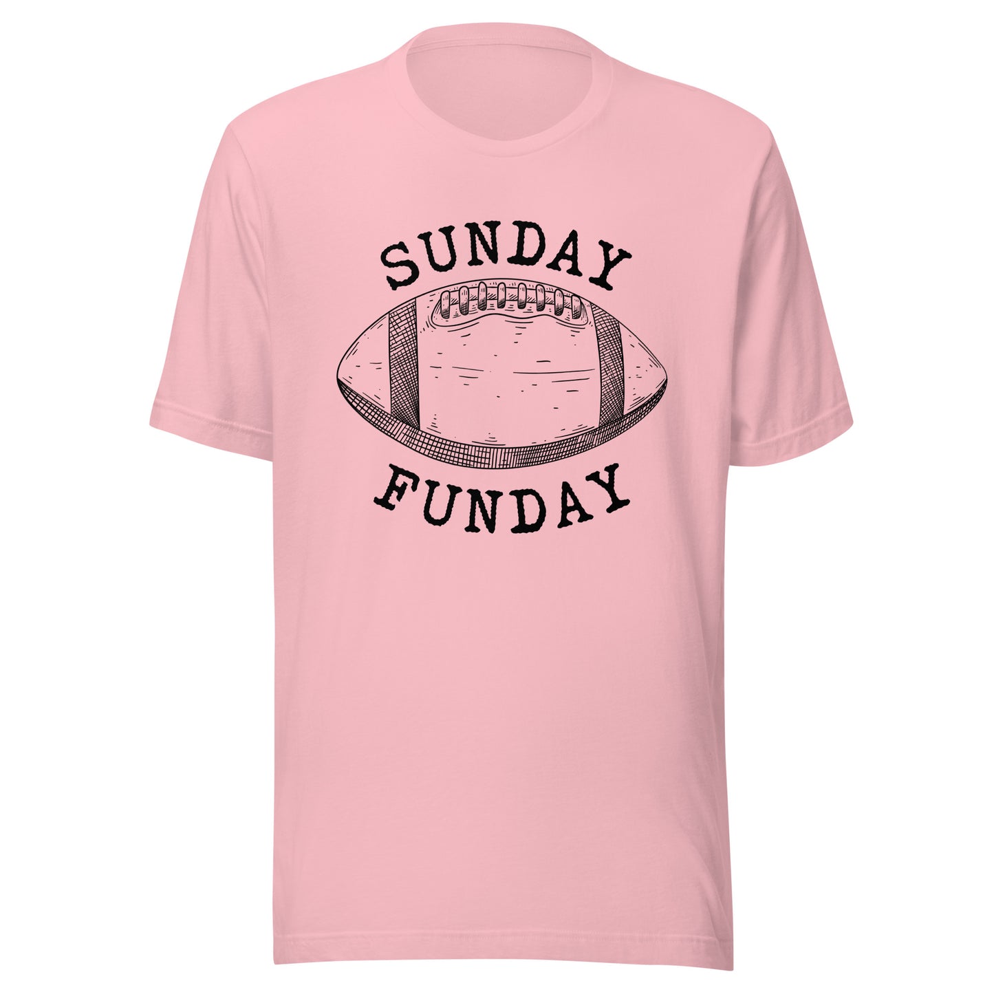 Sunday Funday football Unisex t-shirt