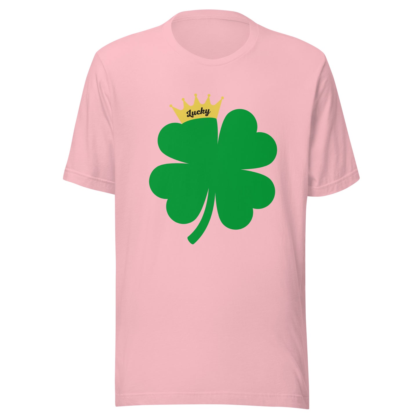 Lucky Crown Clover Unisex t-shirt