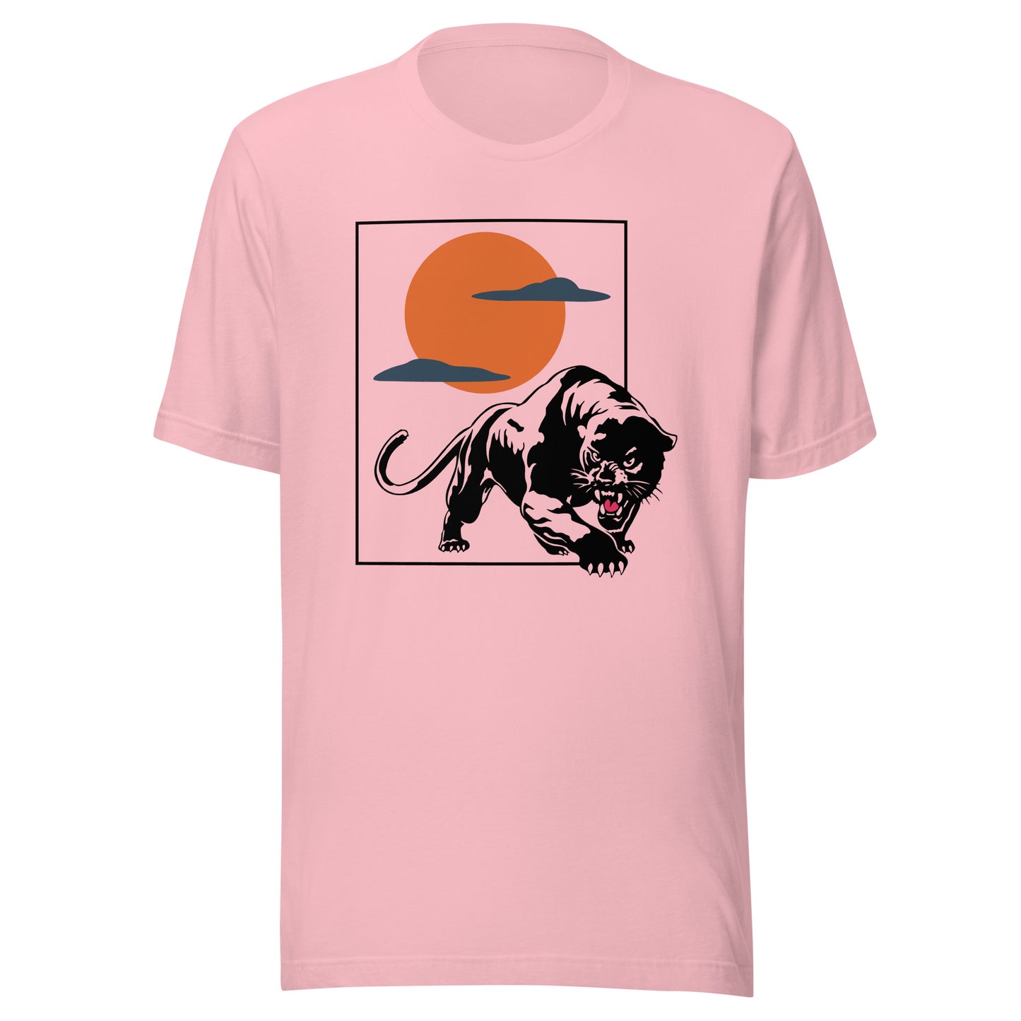 Traditional Panther sunset Unisex t-shirt