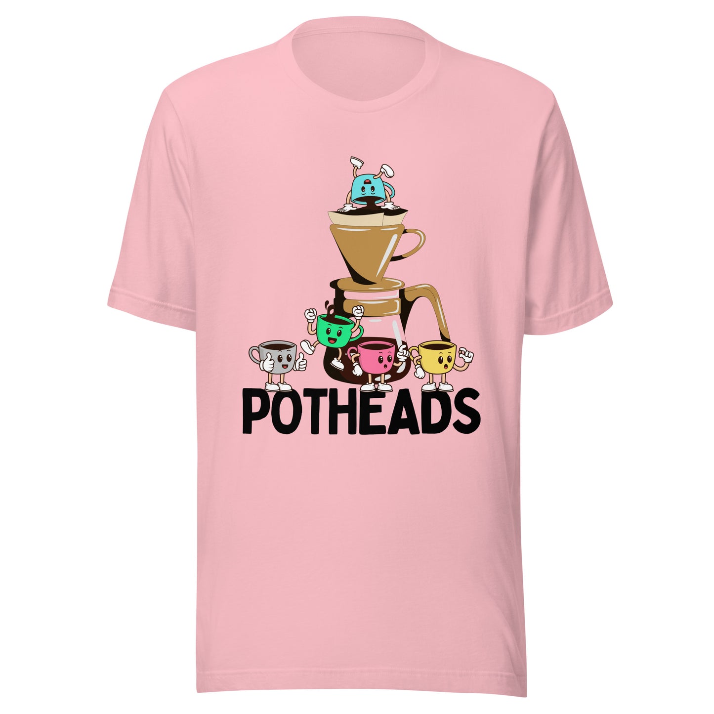 Coffee POTHEADS Unisex t-shirt