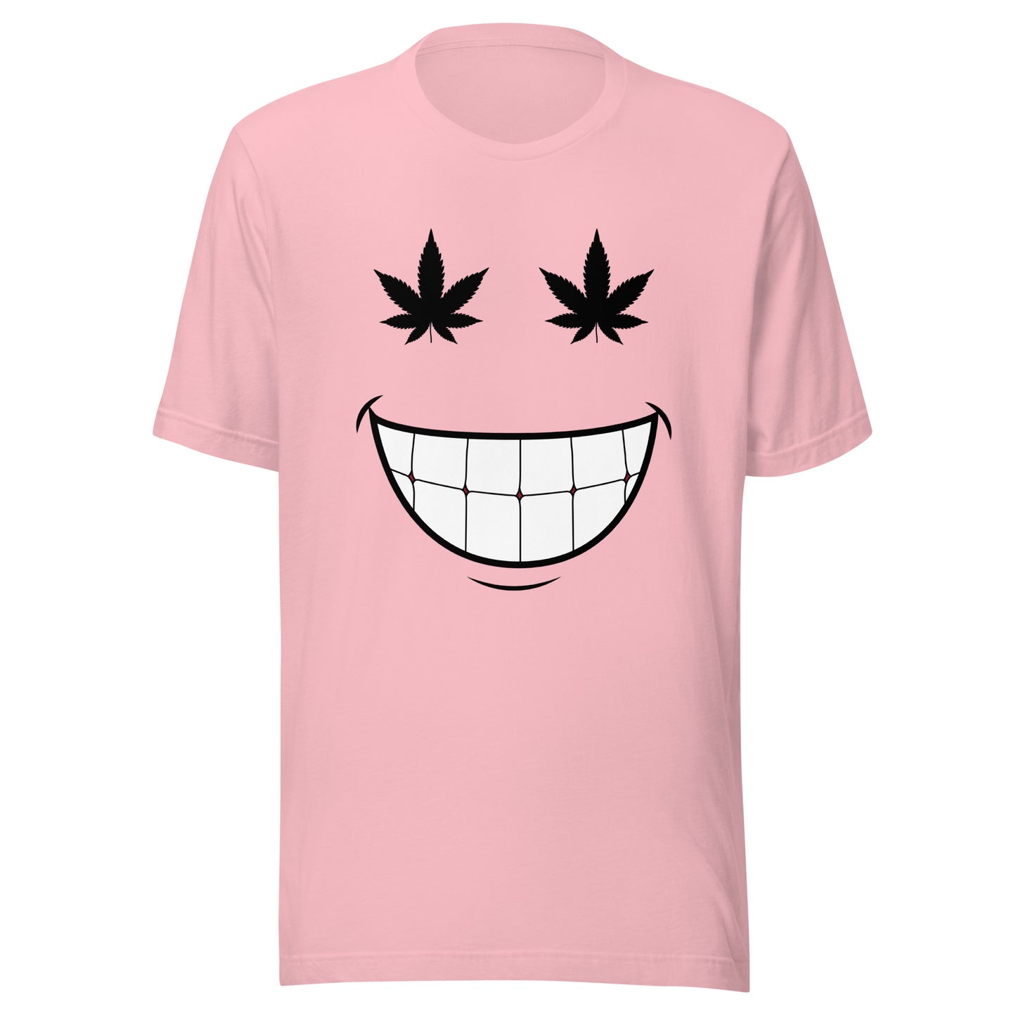 Cannabis Weed Smiley Face Unisex t-shirt
