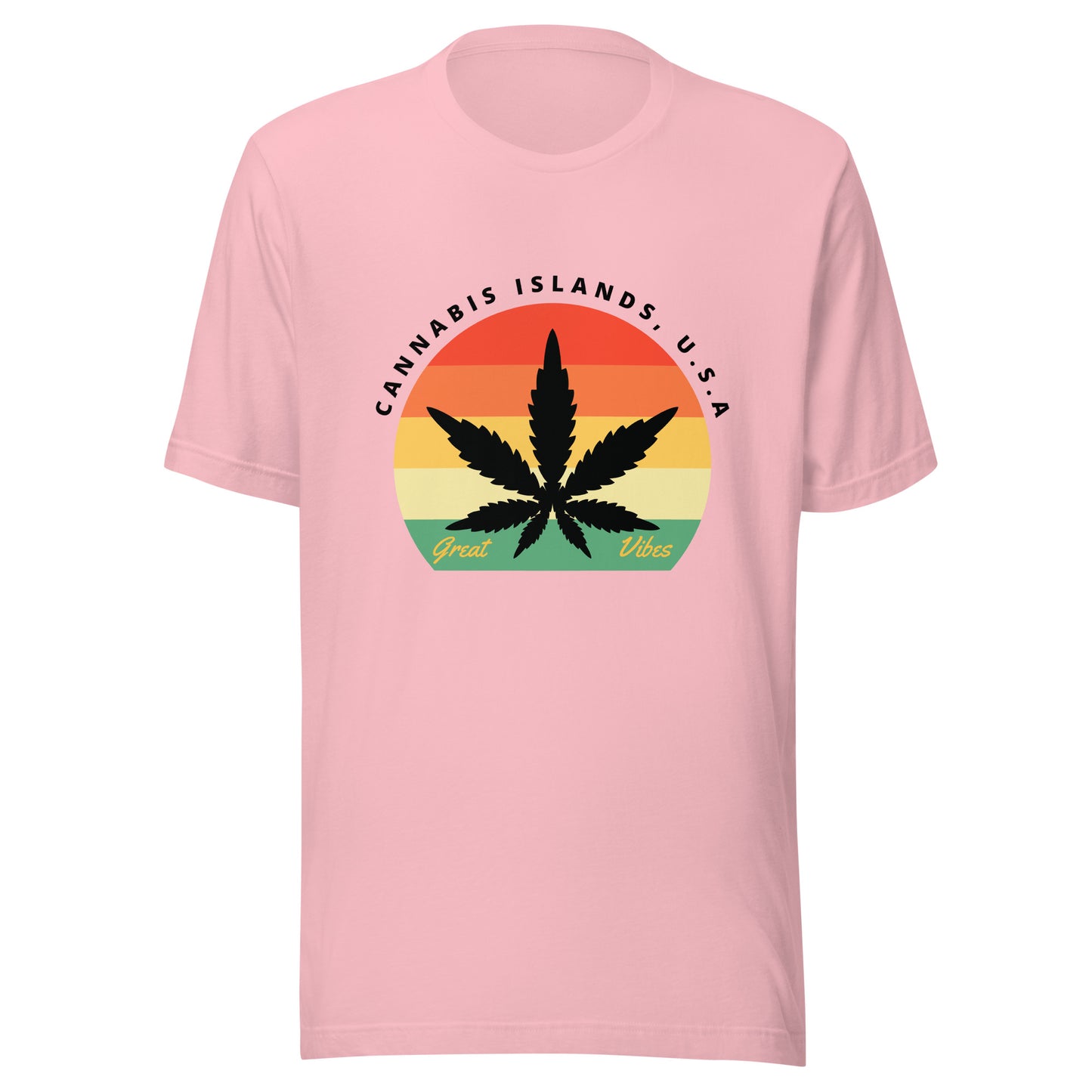 Cannabis Islands 420 Weed Unisex t-shirt