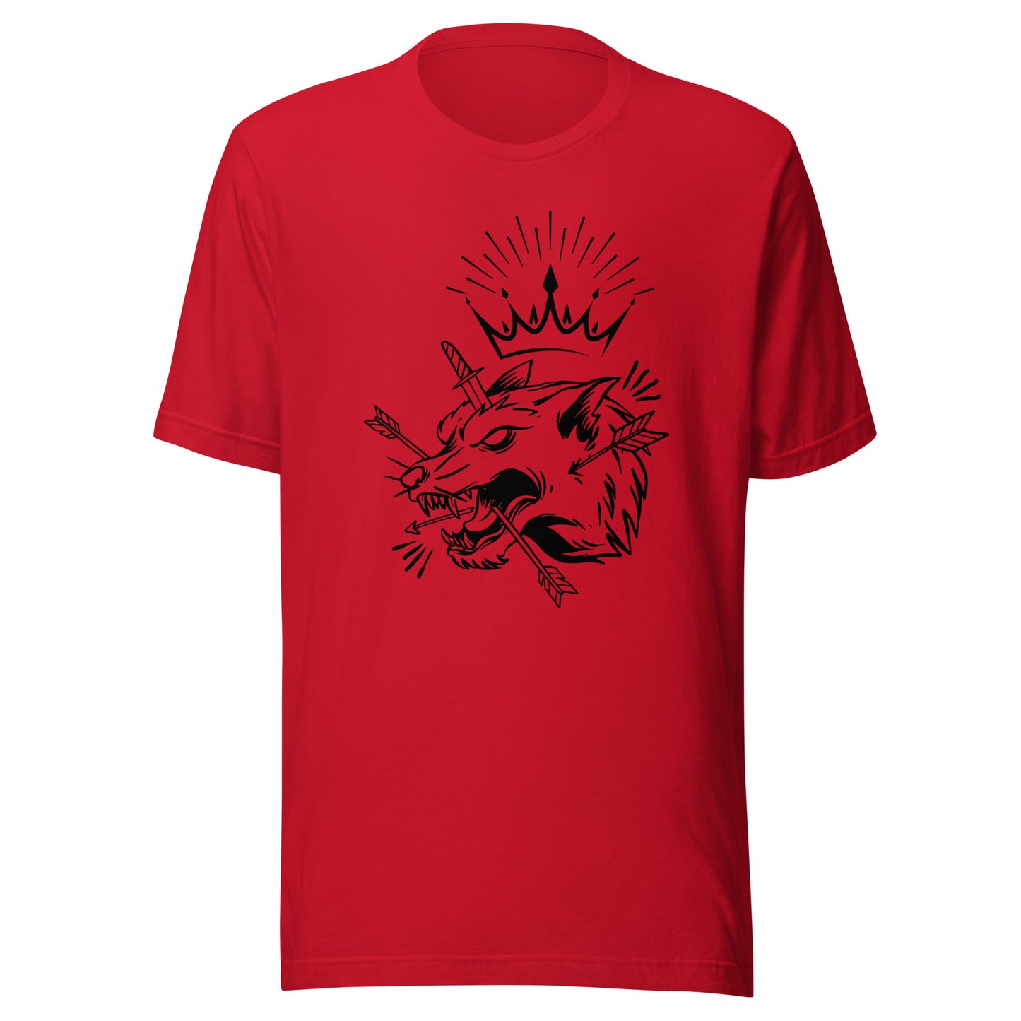 Wolf King - Unisex t-shirt