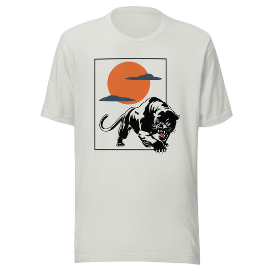 Traditional Panther sunset Unisex t-shirt