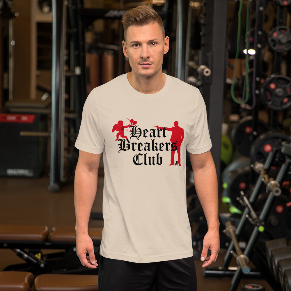 Cupid's Heart Breakers Club Unisex t-shirt
